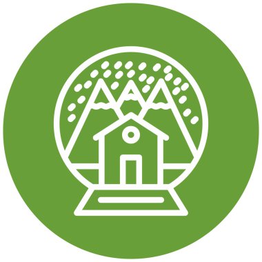 Noel ağacı simgesi vektör illüstrasyonuName