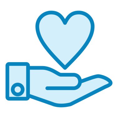 Elini ver. Web simgesi basit tasarım 