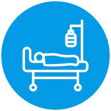 Hastane Simgesi Vektör İllüstrasyonu