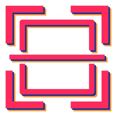 Tasarım için bir arkaplanın soyut vektör illüstrasyonu