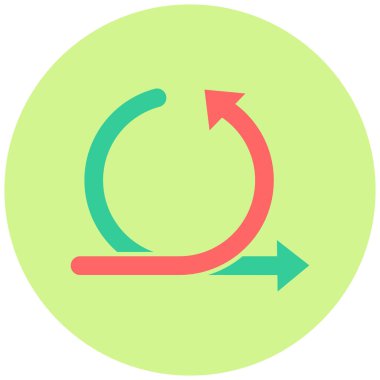 Ok. Web simgesi basit tasarım