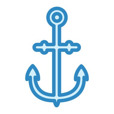 çapa simgesi vektör illüstrasyonu