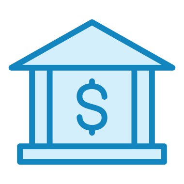 Banka binası. Basit tasarım