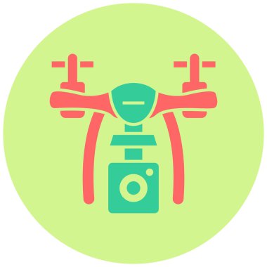 İHA. Web simgesi basit illüstrasyon