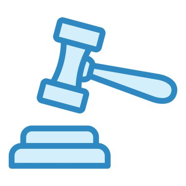 açık artırma çekiç vektör illüstrasyonu