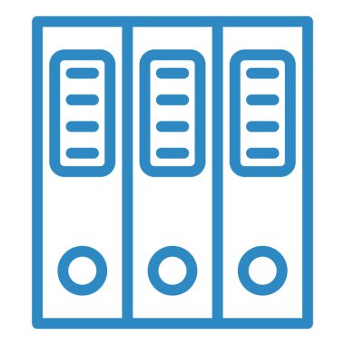Ofis dizinleri simgesi. vektör illüstrasyonu