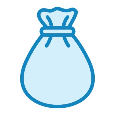 para çantası simgesi, vektör illüstrasyonu