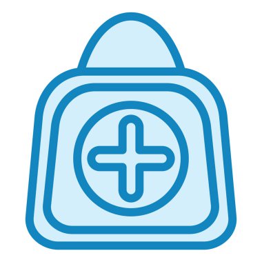 İlk Yardım Kiti modern simge vektör çizimi 