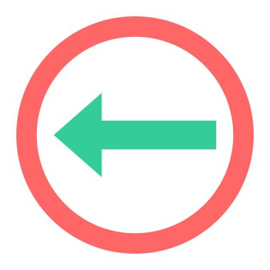 Ok. Web simgesi basit tasarım