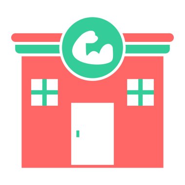 Ev. Web simgesi basit illüstrasyon