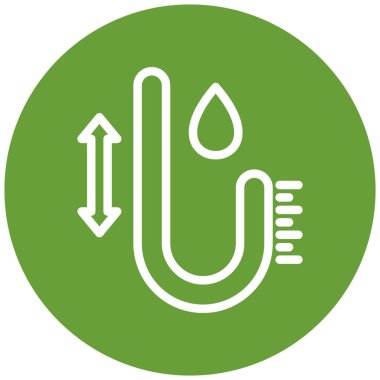 Güç kaynağı simgesi beyaz arkaplanda izole edildi. vektör illüstrasyonu