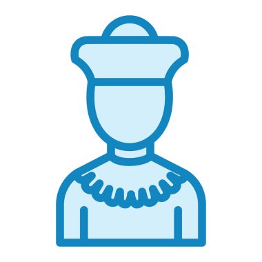 - Baron. Web simgesi basit illüstrasyon