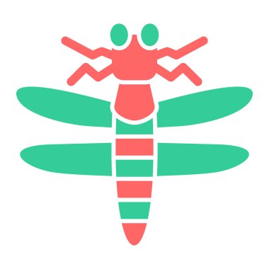 Böcek Simgesi, Vektör illüstrasyonu