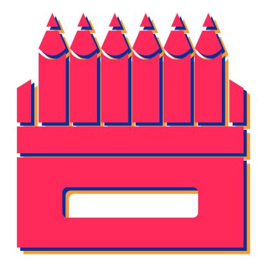 Modern bir ikon. vektör illüstrasyonu