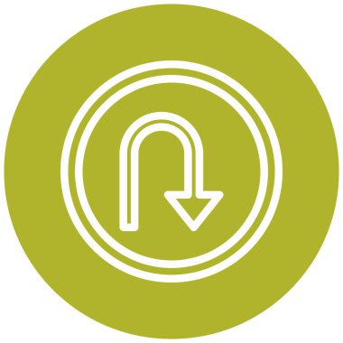 ok simgesinin vektör illüstrasyonu