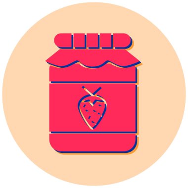 Reçel. Basit tasarım