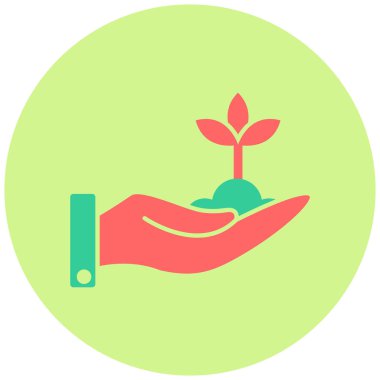 Büyüyen bitkiler. vektör illüstrasyonu