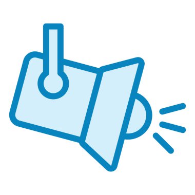 Spotlight modern simge vektör illüstrasyonu 