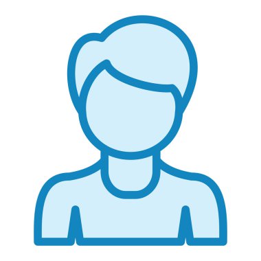 Kullanıcı simgesi. Basit tasarım