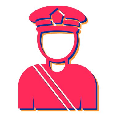 Modern bir ikon. vektör illüstrasyonu