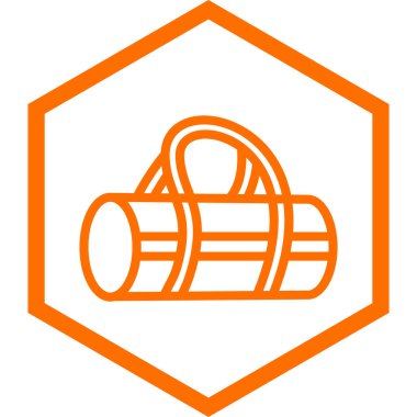 turuncu bira ikonu. Web için bal varili vektör simgelerinin özet çizimi