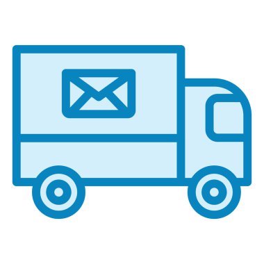 Sevkiyat simgesi. Basit tasarım