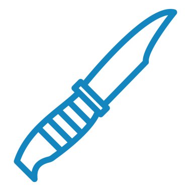 bıçak simgesi vektör illüstrasyonu