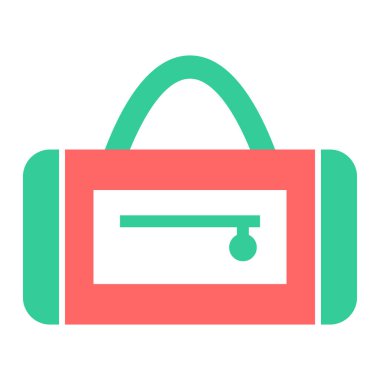 Ağ simgesi çantası. Basit resimleme