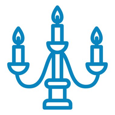 Mumlar. Web simgesi vektör illüstrasyonu