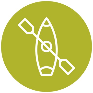 Kano. Web simgesi basit illüstrasyon