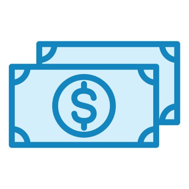 Para için. Web simgesi basit illüstrasyon