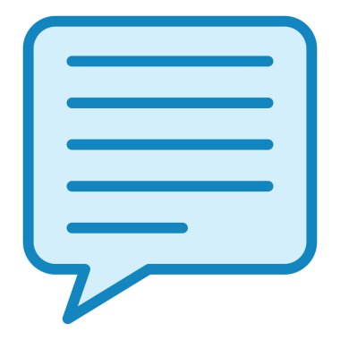 mesaj modern ikon vektör illüstrasyonu 