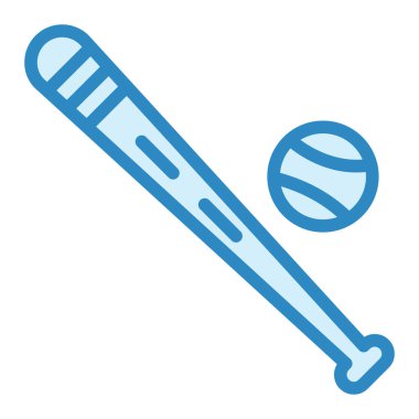 Beyzbol ikonu. Basit tasarım