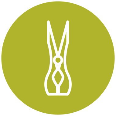 makas simgesi vektör illüstrasyonu