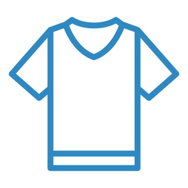 Tişört. Web simgesi basit illüstrasyon