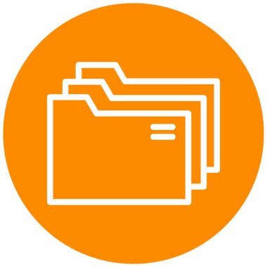 Dosya. Web simgesi basit illüstrasyon