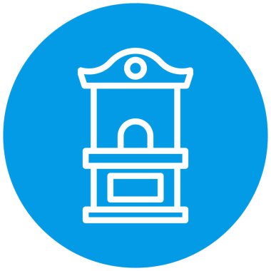 Modern b 'nin vektör illüstrasyonu eksik simgesi