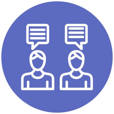 İnsan simgesinin vektör illüstrasyonu