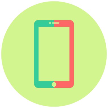 Cep telefonu. Basit resimleme