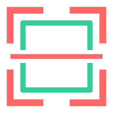 Web ve mobil uygulama için bir arkaplan vektör çizimi