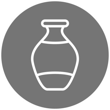 Sürahi. Web simgesi basit tasarım