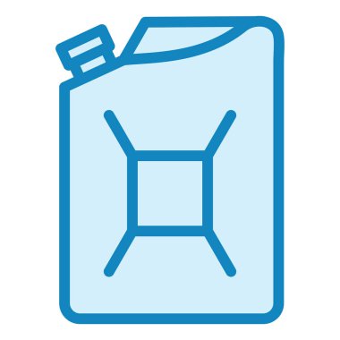 Gaz tüpü. Web simgesi basit tasarım