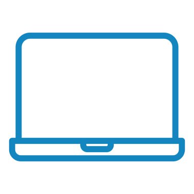 Bilgisayar. Web simgesi basit illüstrasyon