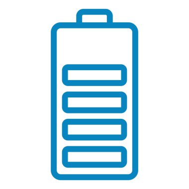 Pil. Web simgesi basit illüstrasyon