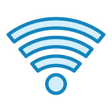 wifi simgesi vektör illüstrasyonu