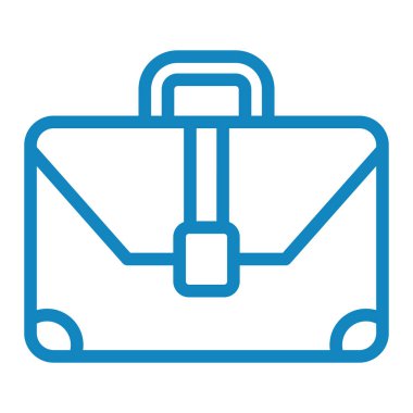 evrak çantası ikonu vektör illüstrasyonu