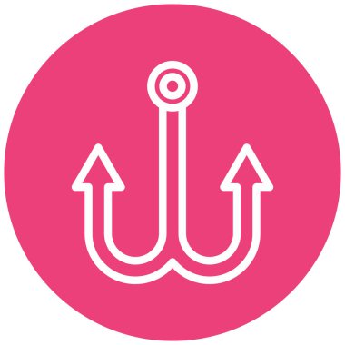 Çapa. Web simgesi basit illüstrasyon