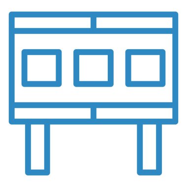 Skor tabelası. Web simgesi basit illüstrasyon