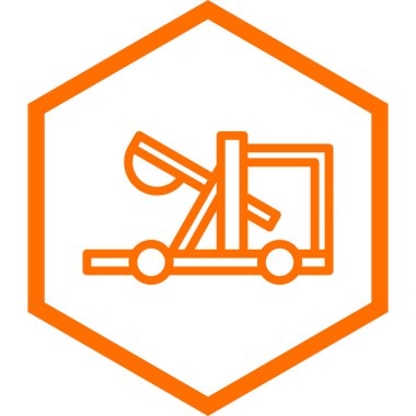 Yapı simgesinin vektör illüstrasyonu