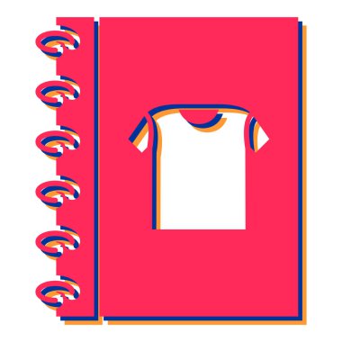 Not defterinin vektör çizimi